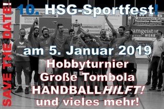 10. HSG-Sportfest am Samstag - Der Überblick